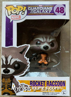 Rocket Raccoon from Guardians of the Galaxy - Pop! Vinyl Figures manufactured by Funko [Front]