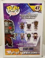 Star-Lord from Guardians of the Galaxy - Pop! Vinyl Figures manufactured by Funko [Back]