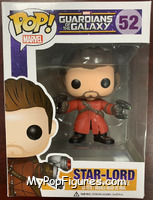 Star-Lord (Unmasked) from Guardians of the Galaxy - Pop! Vinyl Figures manufactured by Funko [Front]