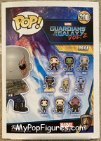 Drax from Guardians of the Galaxy - Volume 2 - Pop! Vinyl Figures manufactured by Funko [Back]