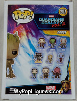 Groot (Adolescent) from Guardians of the Galaxy - Volume 2 - Pop! Vinyl Figures manufactured by Funko [Back]