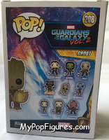 Groot (Shield) from Guardians of the Galaxy - Volume 2 - Pop! Vinyl Figures manufactured by Funko [Back]