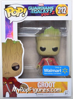 Groot (Red Suit) from Guardians of the Galaxy - Volume 2 - Pop! Vinyl Figures manufactured by Funko [Front]