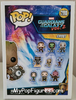 Groot (Eye) from Guardians of the Galaxy - Volume 2 - Pop! Vinyl Figures manufactured by Funko [Back]