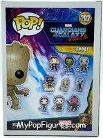 Groot (Life Size) from Guardians of the Galaxy - Volume 2 - Pop! Vinyl Figures manufactured by Funko [Back]