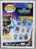 Rocket (Jetpack) from Guardians of the Galaxy - Volume 2 - Pop! Vinyl Figures manufactured by Funko [Back]