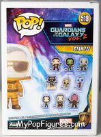 Stan Lee from Guardians of the Galaxy - Volume 2 - Pop! Vinyl Figures manufactured by Funko [Back]