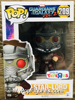 Star-Lord (One Blaster) from Guardians of the Galaxy - Volume 2 - Pop! Vinyl Figures manufactured by Funko [Front]