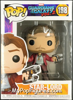 Star-Lord (Unmasked) from Guardians of the Galaxy - Volume 2 - Pop! Vinyl Figures manufactured by Funko [Front]