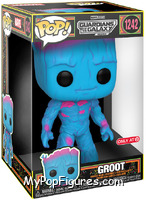 Groot (Black Light) (Jumbo) from Guardians of the Galaxy - Volume 3 - Pop! Vinyl Figures manufactured by Funko [Front]