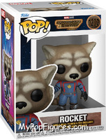 Rocket from Guardians of the Galaxy - Volume 3 - Pop! Vinyl Figures manufactured by Funko [Front]