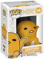 Gudetama (in Eggshell) from Gudetama - Pop! Vinyl Figures manufactured by Funko [Front]