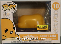 Gudetama (Laying Down) from Gudetama - Pop! Vinyl Figures manufactured by Funko [Front]