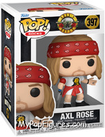 Axl Rose (Red Bandana) from Guns N Roses - Pop! Vinyl Figures manufactured by Funko [Front]