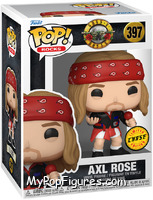 Axl Rose (Red Bandana / Black Shirt) (Chase) from Guns N Roses - Pop! Vinyl Figures manufactured by Funko [Front]