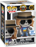 Axl Rose (Skeleton) from Guns N Roses - Pop! Vinyl Figures manufactured by Funko [Front]