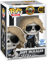 Duff McKagan (Skeleton) from Guns N Roses - Pop! Vinyl Figures manufactured by Funko [Front]