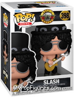 Slash (Shirtless) from Guns N Roses - Pop! Vinyl Figures manufactured by Funko [Front]