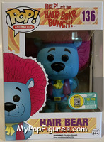 Hair Bear (Blue / Pink Hair) from Hair Bear Bunch - Pop! Vinyl Figures manufactured by Funko [Front]