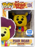 Hair Bear (Yellow / Purple Hair) from Hair Bear Bunch - Pop! Vinyl Figures manufactured by Funko [Front]