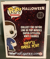 Michael Myers (Glow) (Chase) from Halloween - Pop! Vinyl Figures manufactured by Funko [Back]