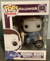 Michael Myers (Glow) (Chase) from Halloween - Pop! Vinyl Figures manufactured by Funko [Front]