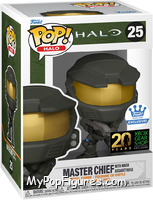 Master Chief (with MA5B Assault Rifle) from Halo - Pop! Vinyl Figures manufactured by Funko [Front]