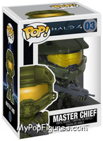 Master Chief (Green) from Halo - Pop! Vinyl Figures manufactured by Funko [Front]