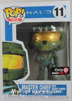 Master Chief (with Energy Sword) from Halo - Pop! Vinyl Figures manufactured by Funko [Front]