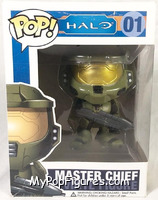 Master Chief (Green) from Halo - Pop! Vinyl Figures manufactured by Funko [Front]