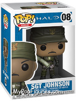 Sgt Johnson from Halo - Pop! Vinyl Figures manufactured by Funko [Front]