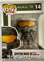 Spartan Mark VII (with VK78 Commando Rifle) from Halo - Pop! Vinyl Figures manufactured by Funko [Front]