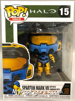 Spartan Mark VII (with VK78 Commando Rifle) from Halo - Pop! Vinyl Figures manufactured by Funko [Front]