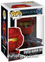 Spartan Warrior (Red) from Halo - Pop! Vinyl Figures manufactured by Funko [Front]