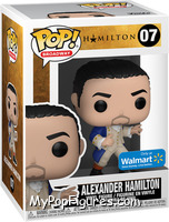 Alexander Hamilton (Blue Coat) from Hamilton - Pop! Vinyl Figures manufactured by Funko [Front]