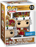 King George from Hamilton - Pop! Vinyl Figures manufactured by Funko [Front]