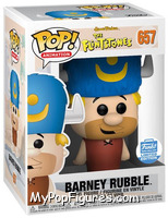 Barney Rubble (Buffalo Hat) from Hanna Barbera - Flintstones Pop! manufactured by Funko [Front]