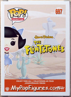 Betty Rubble from Hanna Barbera - Flintstones Pop! manufactured by Funko [Back]