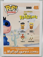 Dino (Blue) from Hanna Barbera - Flintstones Pop! manufactured by Funko [Back]