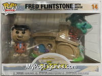 Fred Flintstone (with House) (Town) from Hanna Barbera - Flintstones Pop! manufactured by Funko [Front]