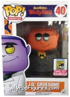 Lil' Gruesome (Orange / Black Jacket) from Hanna Barbera - Wacky Races Pop! manufactured by Funko [Front]