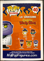 Lil' Gruesome (Orange / Purple Jacket) from Hanna Barbera - Wacky Races Pop! manufactured by Funko [Back]