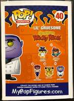 Lil' Gruesome (Red / Silver Jacket) from Hanna Barbera - Wacky Races Pop! manufactured by Funko [Back]