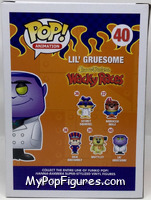 Lil' Gruesome (White / Red Jacket) from Hanna Barbera - Wacky Races Pop! manufactured by Funko [Back]