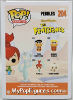 Pebbles from Hanna Barbera - Flintstones Pop! manufactured by Funko [Back]