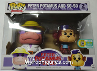 Peter Potamus and So-So from Hanna Barbera - Pop! Sets manufactured by Funko [Front]