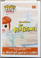 Wilma Flintstone from Hanna Barbera - Flintstones Pop! manufactured by Funko [Back]