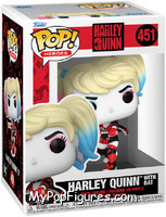 Harley Quinn (With Bat) from Harley Quinn - Pop! Vinyl Figures manufactured by Funko [Front]