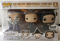 Albus Dumbledore, Minerva McGonagall & Severus Snape from Harry Potter - Pop! Sets manufactured by Funko [Front]