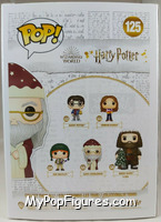 Albus Dumbledore (Holiday) from Harry Potter - Pop! Vinyl Figures manufactured by Funko [Back]